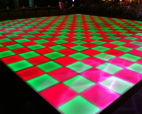 Vlak LED dansvloer