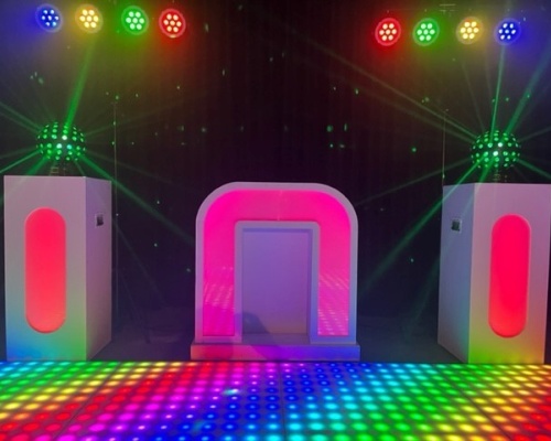 Compacte Discoset + LED Dansvloer