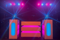 Compacte Discoset + LED Dansvloer