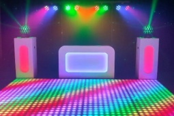 Compacte Discoset + LED Dansvloer