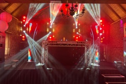 Led visuals show