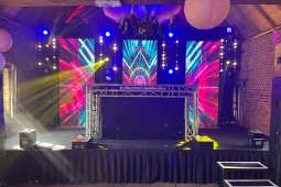 Led visuals show