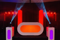 Drive-in show + LED dansvloer